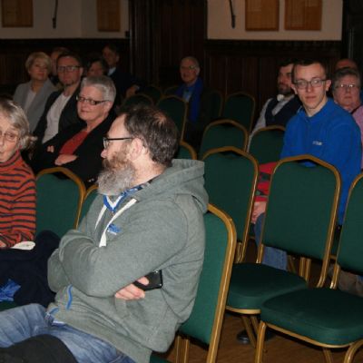 Audience at Ashton Hall